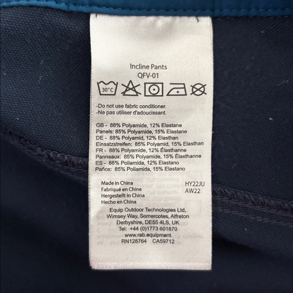 Rab Matrix Incline Pants - Picture 6 of 6